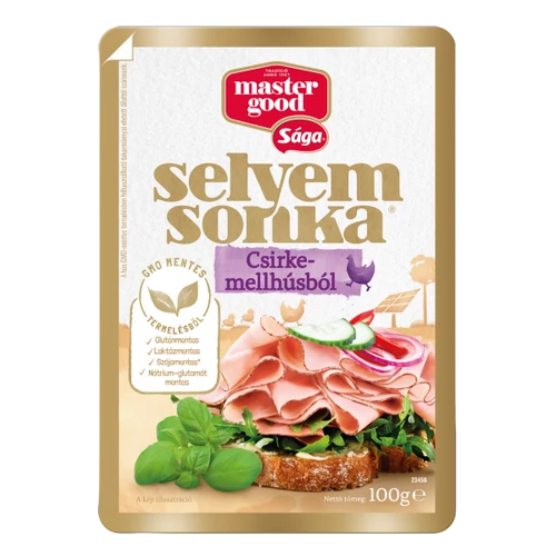 Sága selyemsonka 100g csirkemell