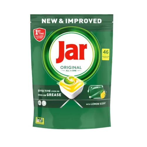 Jar mosogatógép tabletta 46db Plat.Lemon