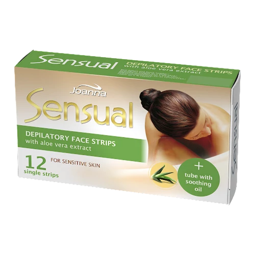 Joanna Sensual szőrtelenítő gyantacsíkok testre 12db