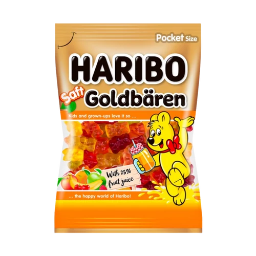 Haribo 85g Saft Goldbaren