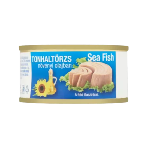 SeaFish tonhaltörzs növényi olajban 80g/52g