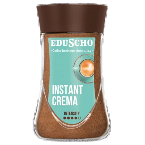 Eduscho Instant Crema 90g üveges kávé