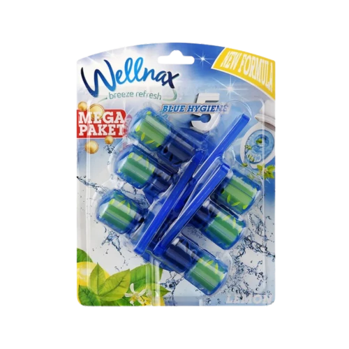 Wellnax WC frissítő block 3x50g citrus