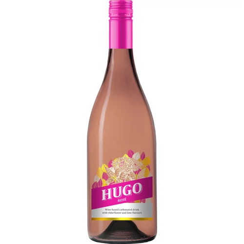 Royal Hugo 0,75l rosébor alapú szénsavas ital bodza-lime (7%)