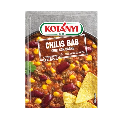 Kotányi Chilisbab fűszerkeverék 25g