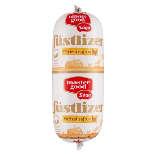 Sága füstlizer sajtos párizsi 400g