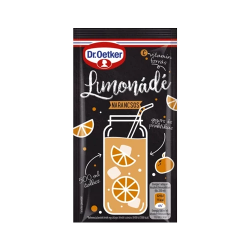 Dr.Oetker Limonádé narancsos 40g