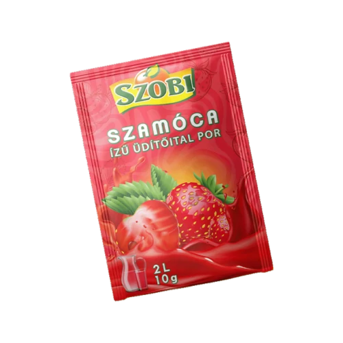 Szobi italpor 10g Szamóca ízű