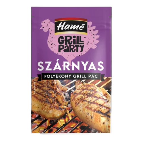 Hamé Grill Party Szárnyas folyékony grillpác 80g