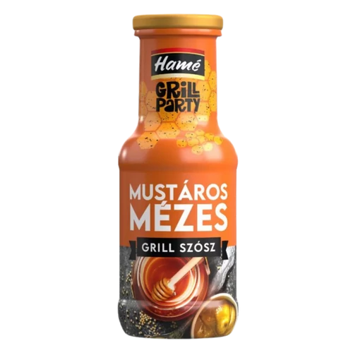 Hamé Grill Party Mustáros-mézes grillszósz 250ml