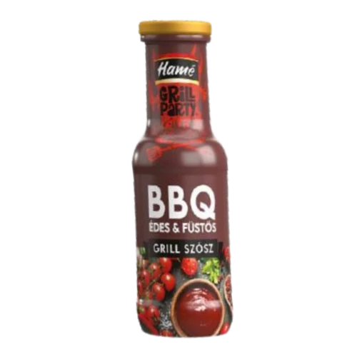 Hamé Grill Party BBQ édes&füstös grillszósz 250ml