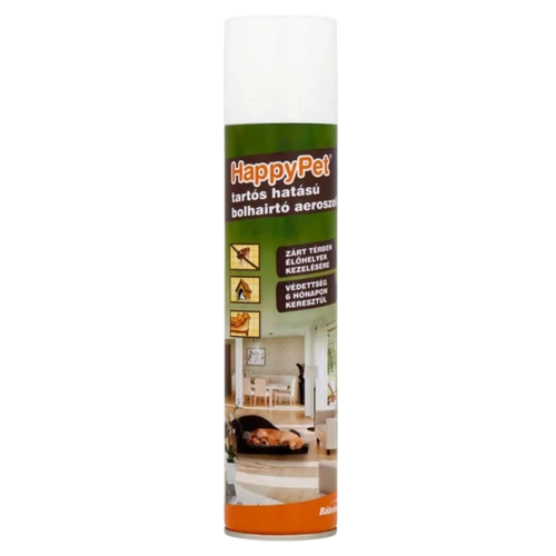 HappyPet bolhairtó aeroszol 300ml tartós hatású
