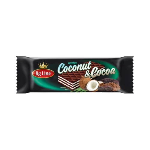 BG Line kókuszos krémmel töltött kakaós ostya 50g