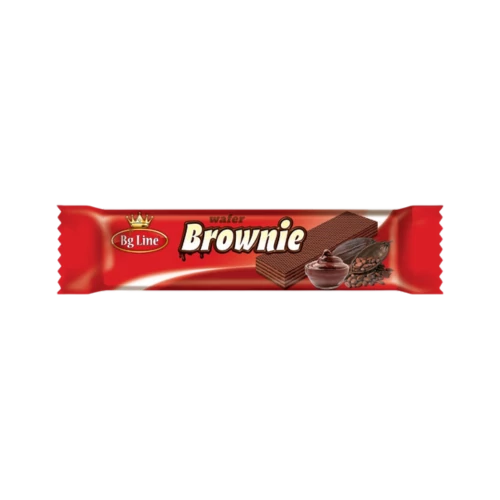 BG Line Brownie-kakaós krémmel töltött kakaós ostyaszelet 25g