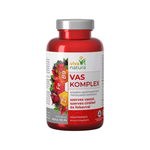 VivaNatura Vas Komplex kapszula 48,6g/60db