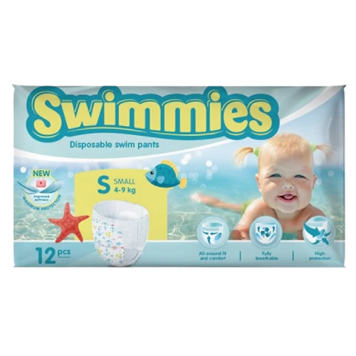 Swimmies úszópelenka Small 12db (4-9kg) 8db/#