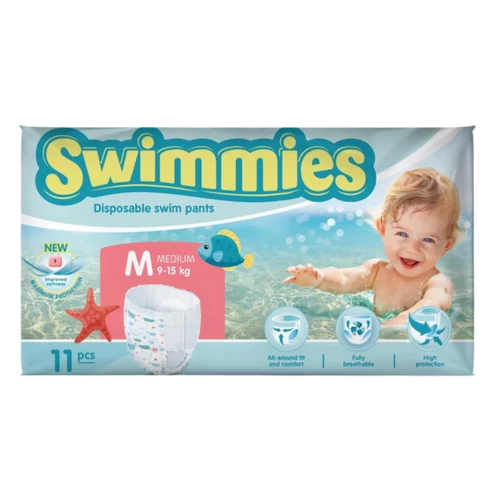 Swimmies úszópelenka Medium 11db (9-15kg) 8db/#