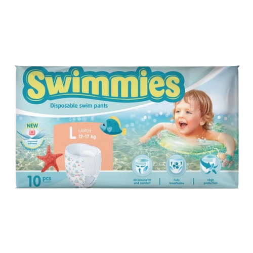 Swimmies úszópelenka Large 10db (12-17kg) 8db/#