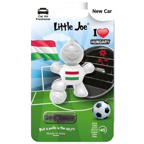 Soccer Joe autóillatosító fehér