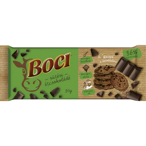 Boci 90g Sütési étcsokoládé