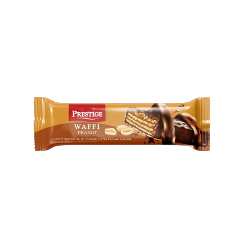 Waffi mogyoró ízesítésű mártott ostya 23g