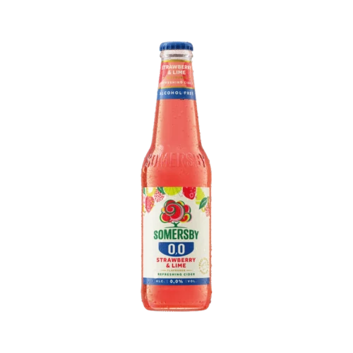 Somersby Strawbery 0% 0,33l üveges sör DRS