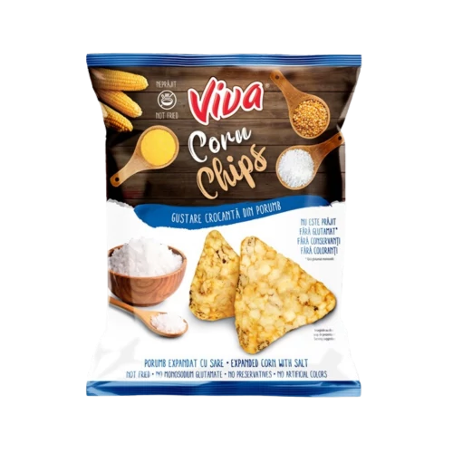 Viva chips 50g sós ízű kukorica