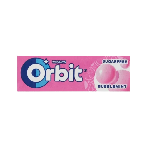 Orbit Bubblemint drazsérágó 14g