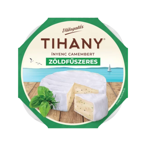 Tihany Inyenc Camembert 120g Zöldfűszeres RO