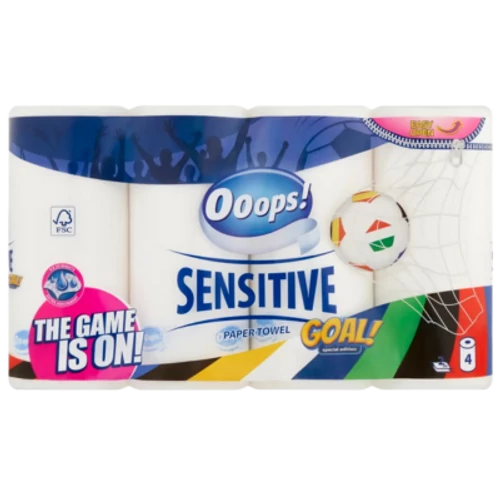 Ooops! Sensitive Goal kéztörlő 4tek. 2rtg.
