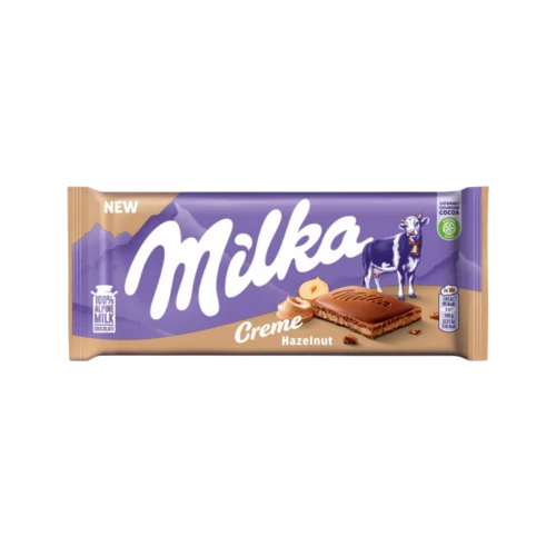 Milka 85g Hazelnut Creme