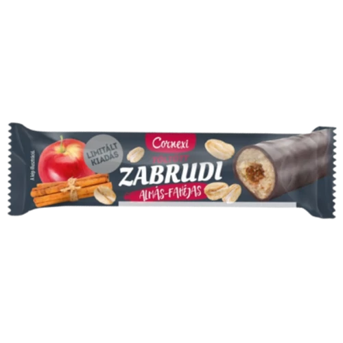 Cornexi ZabRudi 30g Almás-Fahéjas töltelékkel, kakaós bevonattal