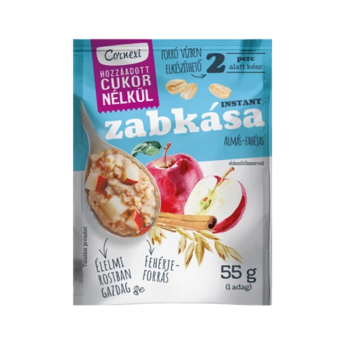 Cornexi zabkása 55g alma-fahéj HCN