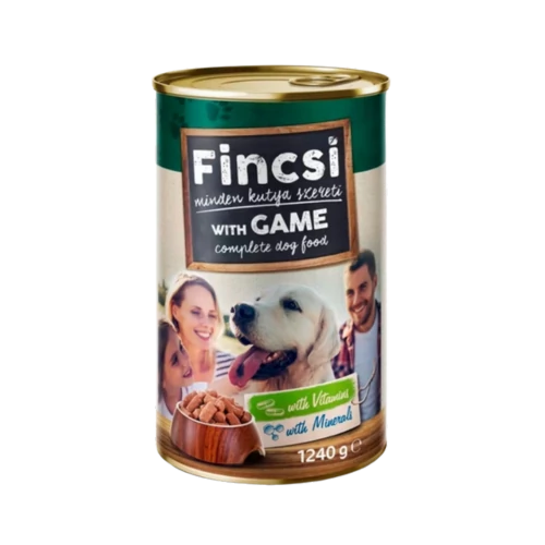 Fincsi kutyaeledel 1240g nedves vadas