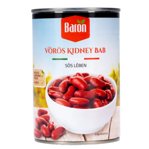 Baron vörös kidney bab 400g(240g)