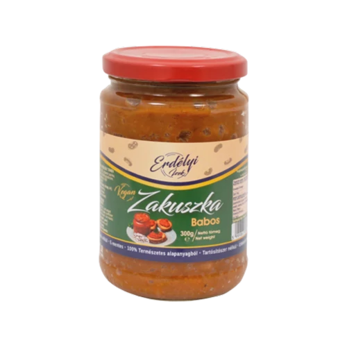 Erdélyi Ízek Zakuszka babbal 314ml/300g