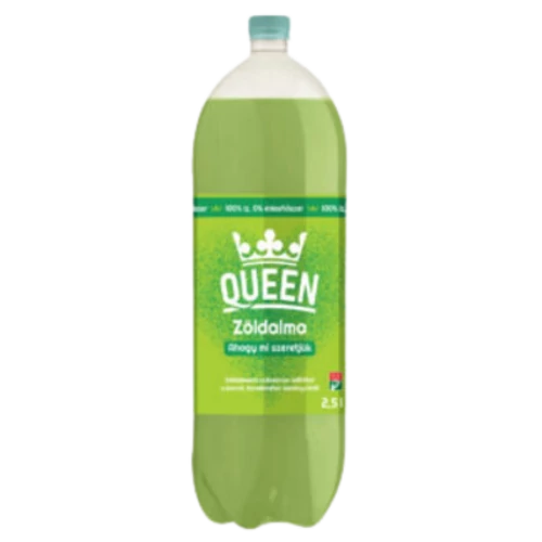 Queen 2,5l Zöldalma 100% íz DRS