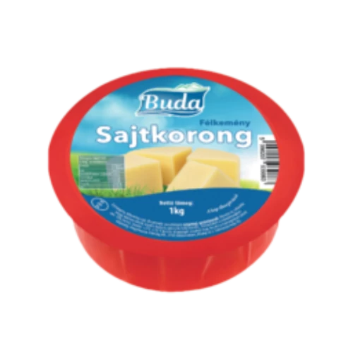 Buda Sajtkorong natúr 1kg 15% 786