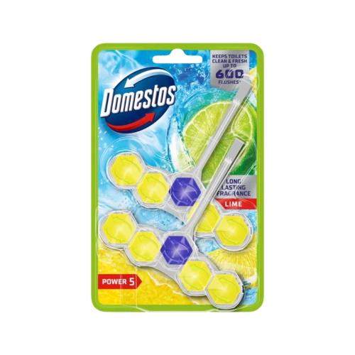 Domestos Power5 WCrúd 2x50g Lime