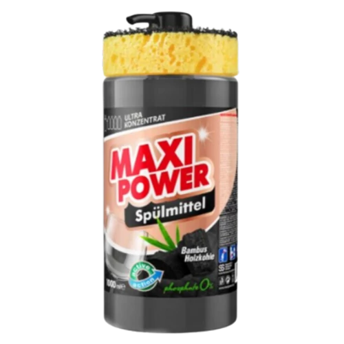 Maxi Power 1l mosogató Bambusz Faszén