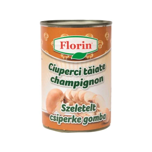 Florin csiperkegomba szeletelt 425ml/200g dobozos