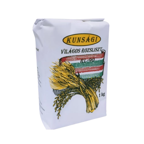Kunsági világos rozsliszt 1kg (RL90)