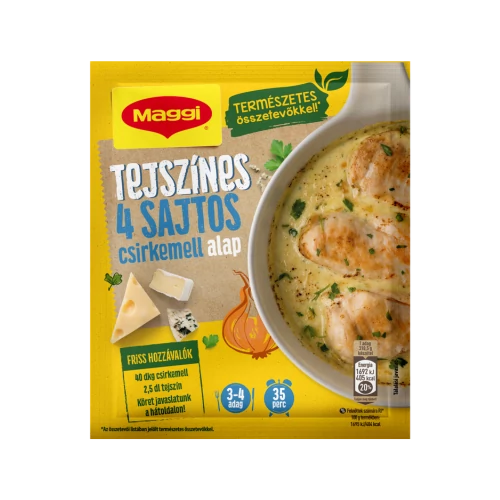 Maggi Tejszínes négysajtos csirkemell alap 32g