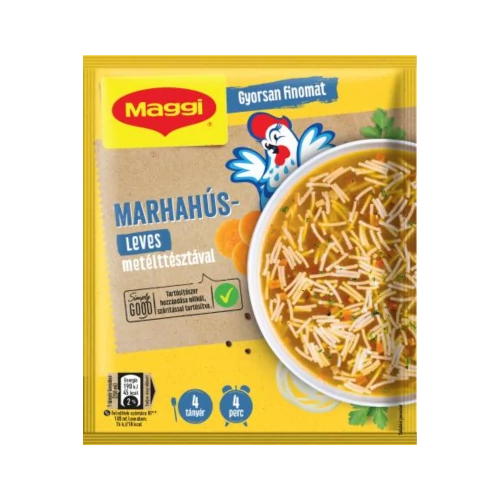 Maggi marhahúsleves metélttésztával 58g