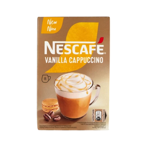 Nescafé Cappuccino Vanilla 8x14g