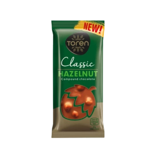 Toren mini táblás csoki 50g mogyorós