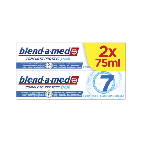 Blend-a-Med Complete Extra Fresh Duo Pack 2x75ml fogkrém