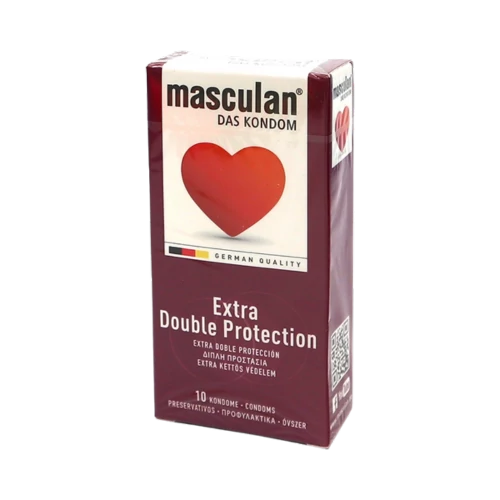 Masculan óvszer 10db Extra Double Protection