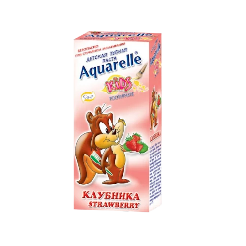 Aquarelle Kids fogkrém 50ml Eper