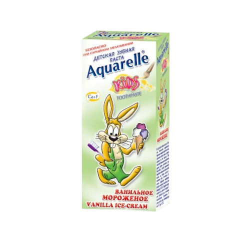 Aquarella Kids fogkrém 50ml Vanília Ice
